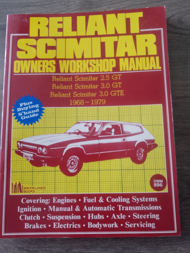 Reliant scimitar owners - reliant,
