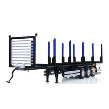3Axles 1/14 Scale Timber Trailer for DIY TAMIYA Logging Truck RC Tractor Model