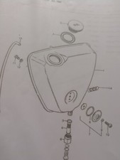 Suzuki AP50 A50P A50 Oil Tank