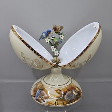 Vintage Porcelain musical egg