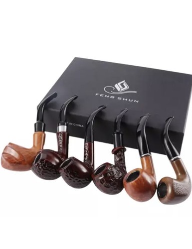 Durable wooden pipe - 6x,