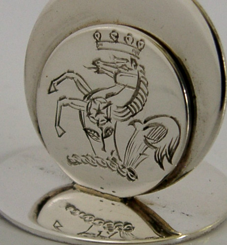 Sterling silver baron horse - silver,