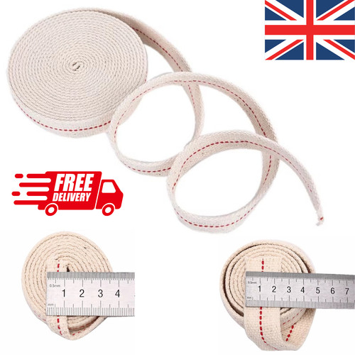 Flat cotton oil lamp - cotton, wick