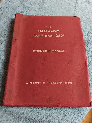 Sunbeam tiger 260 289 - sunbeam,
