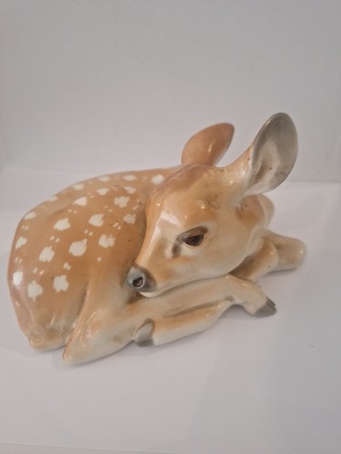 Lomonosov porcelain deer - lomonosov,