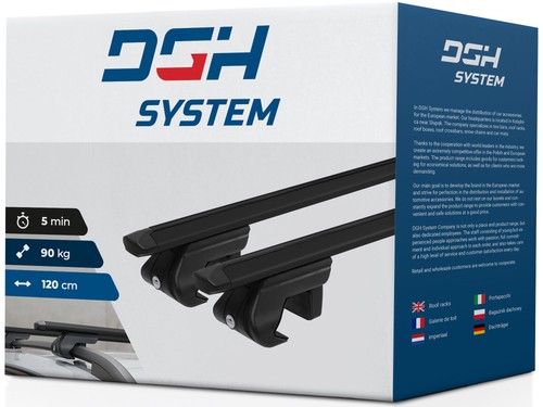 Roof rack bars rails - roof, for