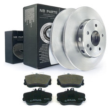 Brake Discs + Brake Pads Front