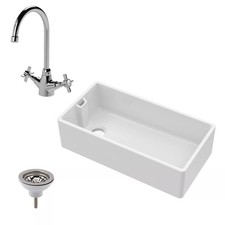 Fireclay belfast kitchen sink - fireclay,