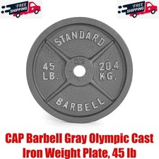 CAP Barbell Gray Olympic Cast