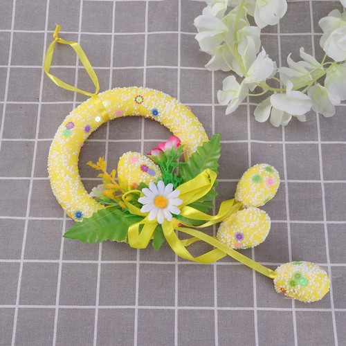 Reusable easter egg garland - egg,