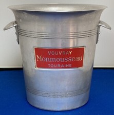 Vintage Monmousseau Touraine Vouvray Wine vin ice Bucket aluminium champagne