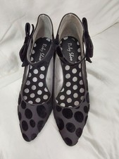 Ruby Shoo Black Cressida Court