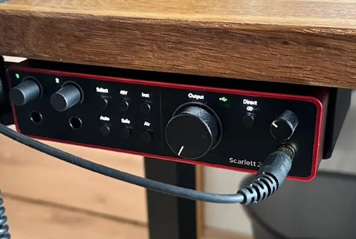 Under desk mount for - for, focusrite