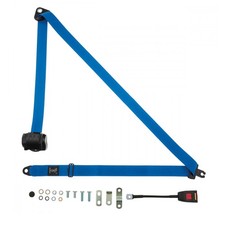 Front Automatic Seat Belt For Facel?Vega Facel Mk2 Coupe 1961-1964 Blue