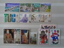 GREAT BRITAIN 1968 COMMEMORATIVE STAMPS YEAR SET MNH MINT 4 x SETS 15 x STAMPS