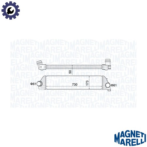 Charge air cooler 351319205410 - charge,
