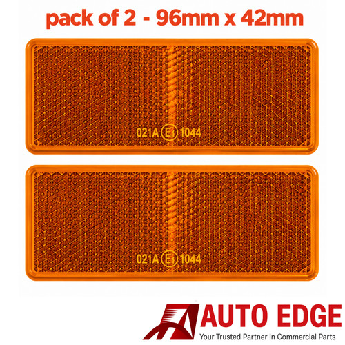 Self adhesive amber - 2x, self-adhesive