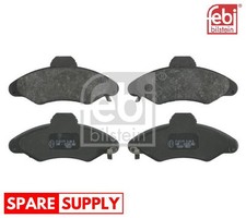 BRAKE PAD SET, DISC BRAKE FOR