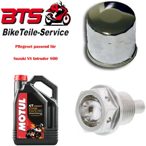 Set oil filter drain plug - 4l,