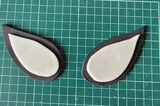 Spiderman Edible Fondant Eyes