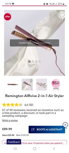 Remington airvive 1 air - airvive,