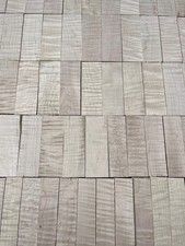 CURLY FLAME MAPLE knife scales