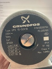 Grundfos UPS0 15-60 Domestic Circulating Pump 1 INCH BSP 