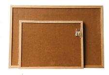 Cork Board – 450mm x 300mm - 600mm x 400mm - Notice Board Bulletin Wooden Frame 