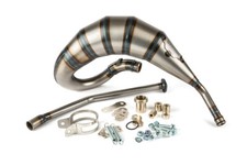 Exhaust (without silencer) Stage6 Streetrace 70cc high mount for Derbi