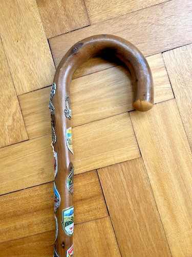 Vintage wood hiking walking - wood,