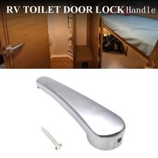 Silver Toilet Door Handle for