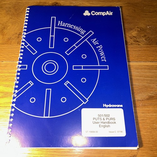 Compair hydrovane 501 502 - compair, ￼501/502