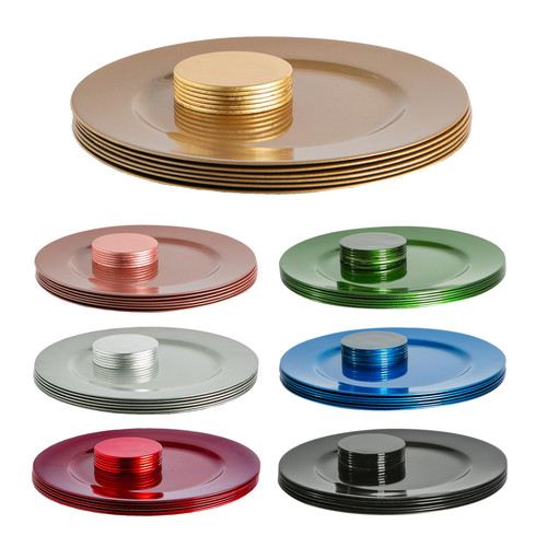 Piece metallic charger - piece,