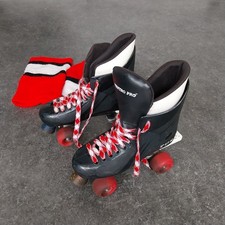 Ventro Pro Turbo Quad Roller Skates with Surergrip Aerobic Wheels Size 7 39-40