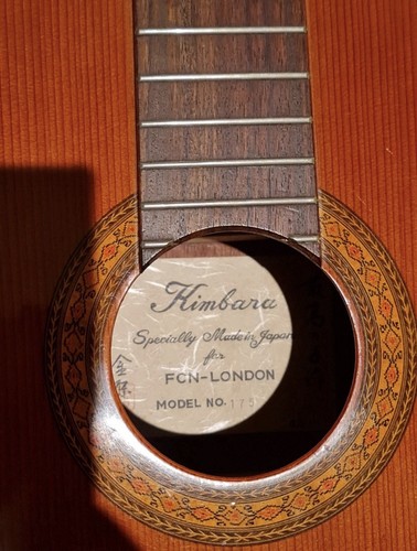 Kimbara classical guitar - kimbara,