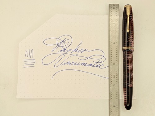 Parker vacumatic burgundy - parker,