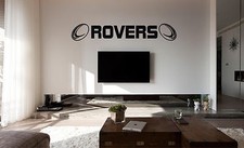 HULL KR (Rovers) Rugby Wall Art Sticker, Decal, flat surfaces, Car Vinyl,Glass