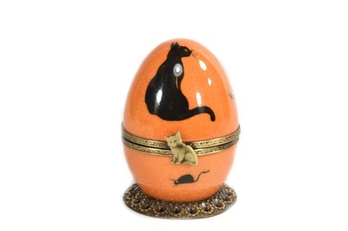 Limoges porcelain orange - limoges,