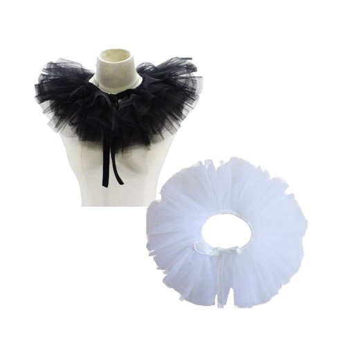 Girls elizabethan ruffled fake - girls,