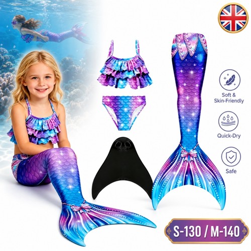 2026 kids mermaid tail monofin - kids,