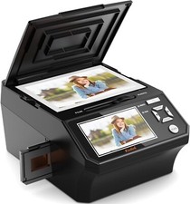 Film Scanner，Converts 135/110 Film Negatives  to 22MP Digital Photos 8GB SD