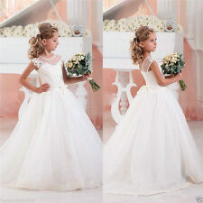 NEW Communion Party Prom Princess Pageant Bridesmaid Wedding Flower Girl Dress