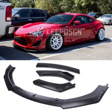 Matte Front Bumper Lip Spoiler