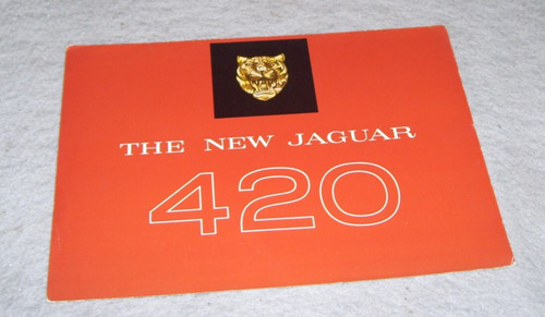 The new jaguar 420 sales - the,