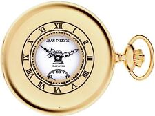 Masonic Pocket Watch Gold Plated Half Hunter with Masonic Dial and Albert Chain