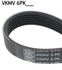 V-Ribbed Belt SKF VKMV 6PK2415 Fits Audi Mercedes-Benz Saab 124 190 9-5 A4 A4