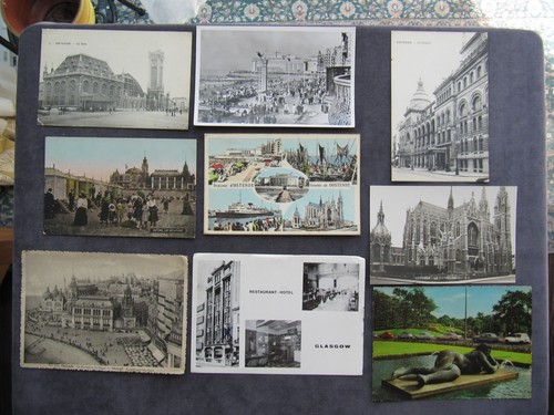 Old postcards ostend - old,