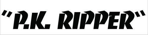Ripper decal car van - pk,