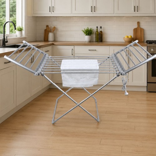 Electric heated clothes airer - electric,