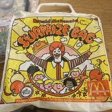 Vintage 1980s McDonalds Party Bag good condition
